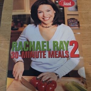 Rachael Ray 30-Minute Meals 2 Cookbook - Red and Green Cover